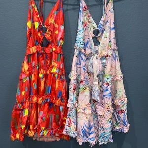 Multicolored Ruffle Dress